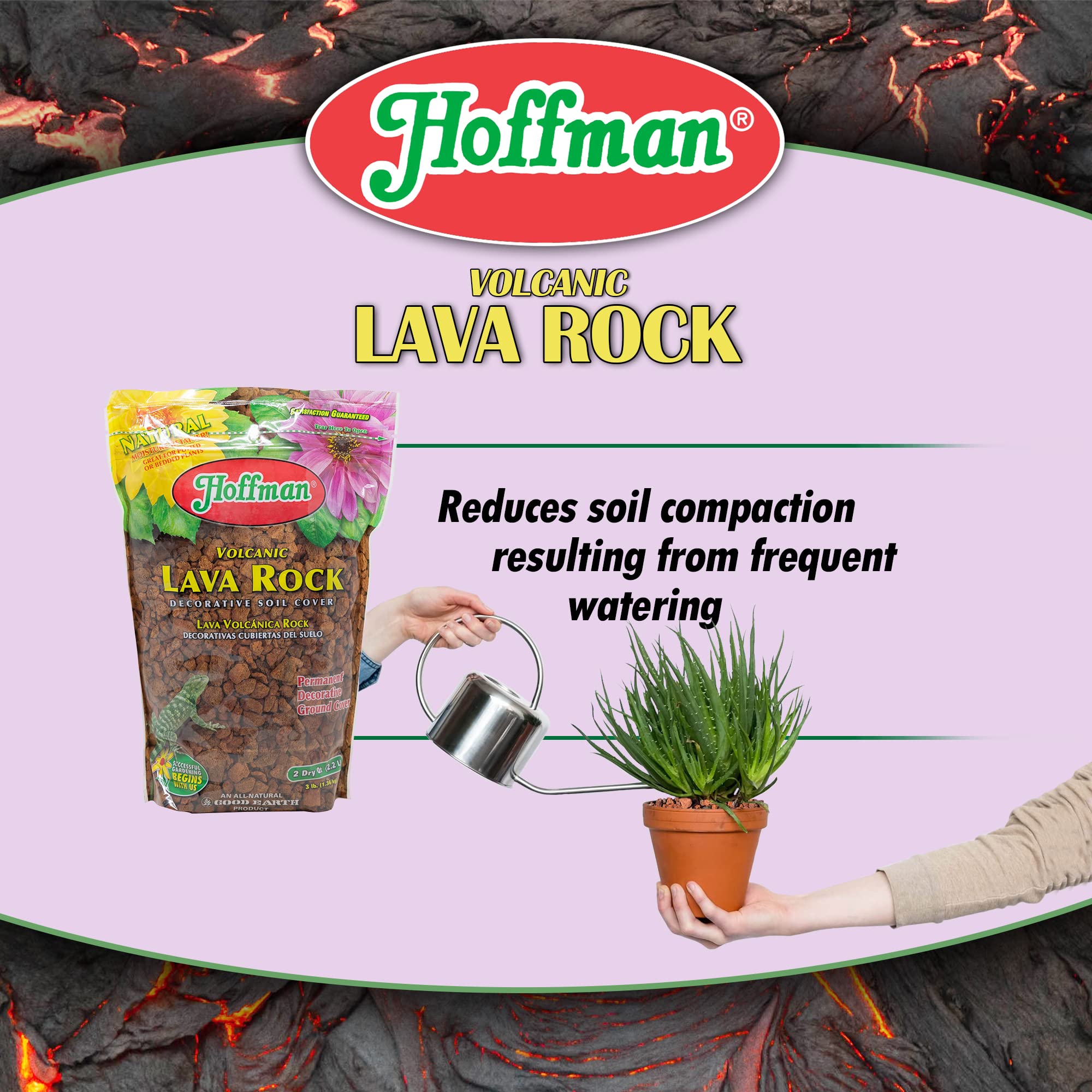Amazon.com: Hoffman 14452 Volcanic Lava Rock, 2 Quarts : Patio